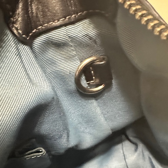 Coach 2008 Black Leather Shoulder/Duffle Bag C0882-F12321 - Picture 15 of 16